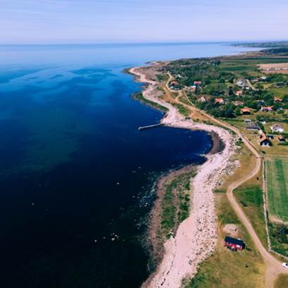 Hav, strand och land