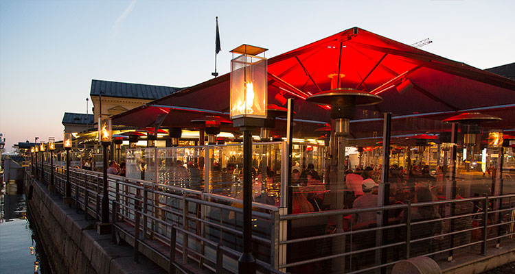 Uteservering i Helsingborg