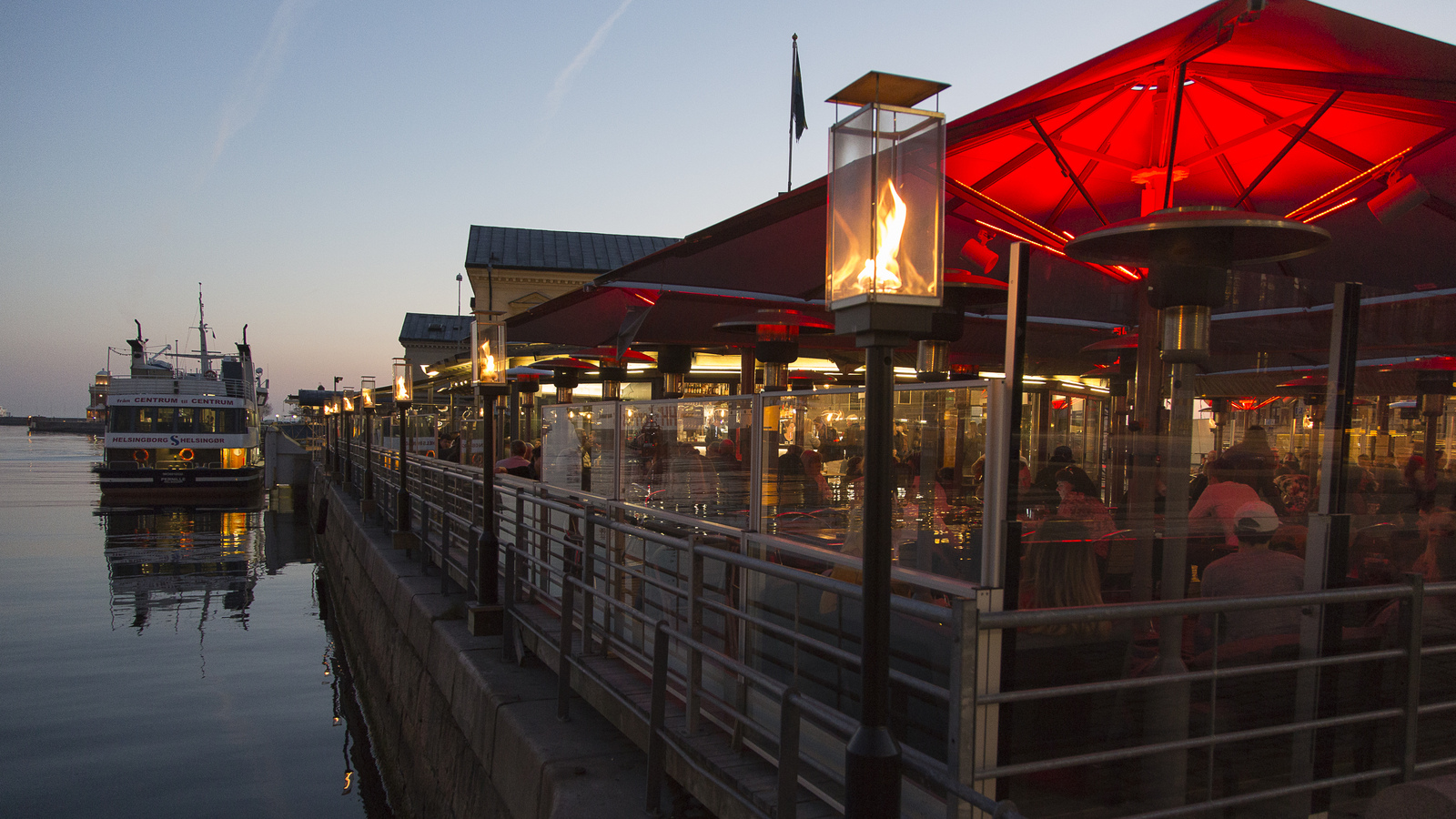 Uteservering i Helsingborg