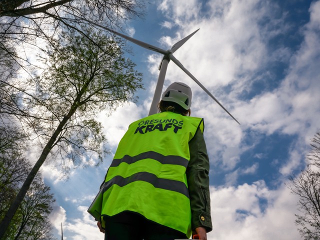 Medarbetare på Oresundskraft